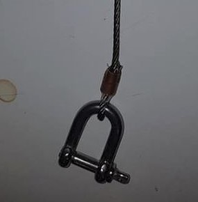 2mm soft eye + captive pin shackle