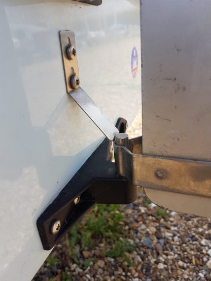 laser / ILCA rudder clip correct placement