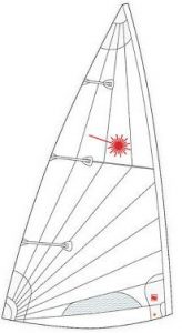 replica laser / ILCA sails