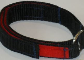 quality 25mm webbing and velcro clew strap