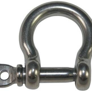 stainless bow shackles