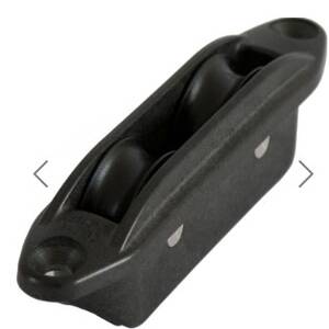 30mm through deck double block