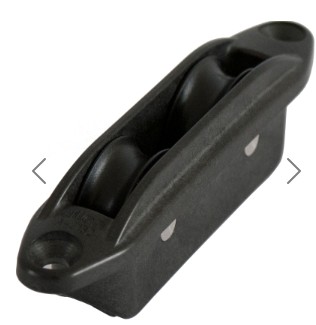 30mm through deck double block