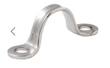 Allen stainless deck clip /deck eye / lacing eye